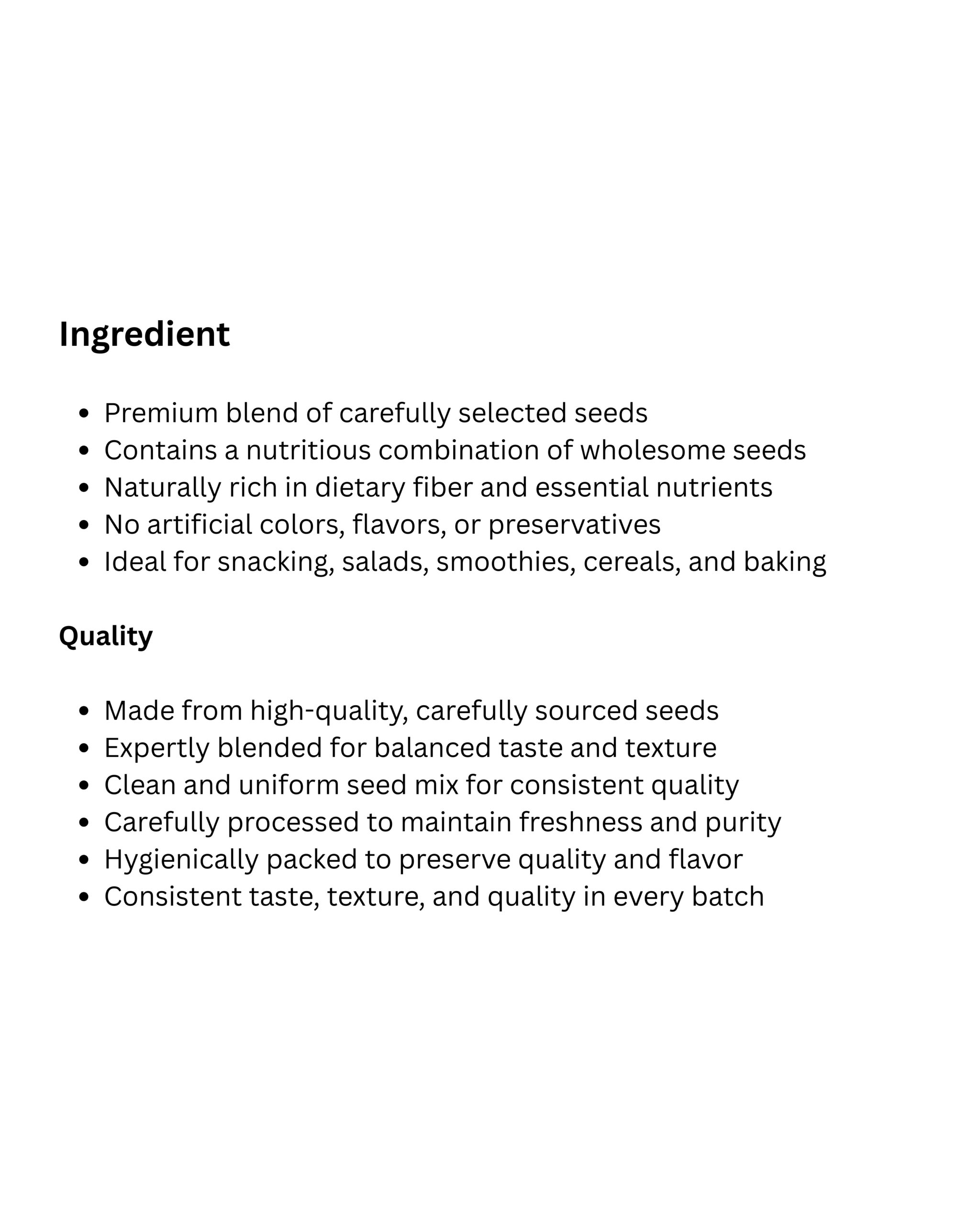 Mixed Seeds - Image 7
