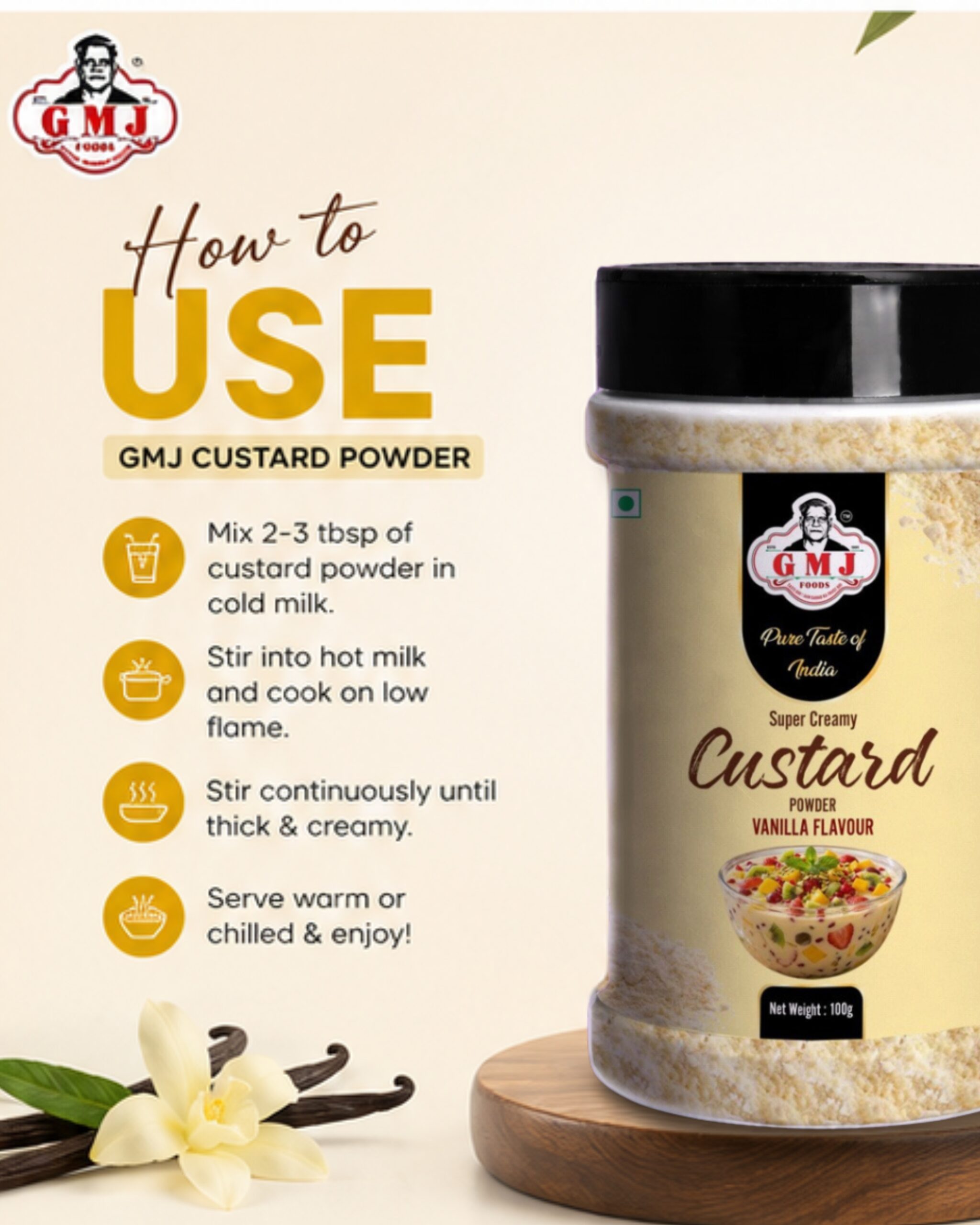 Custard Powder (100gm) - Image 6