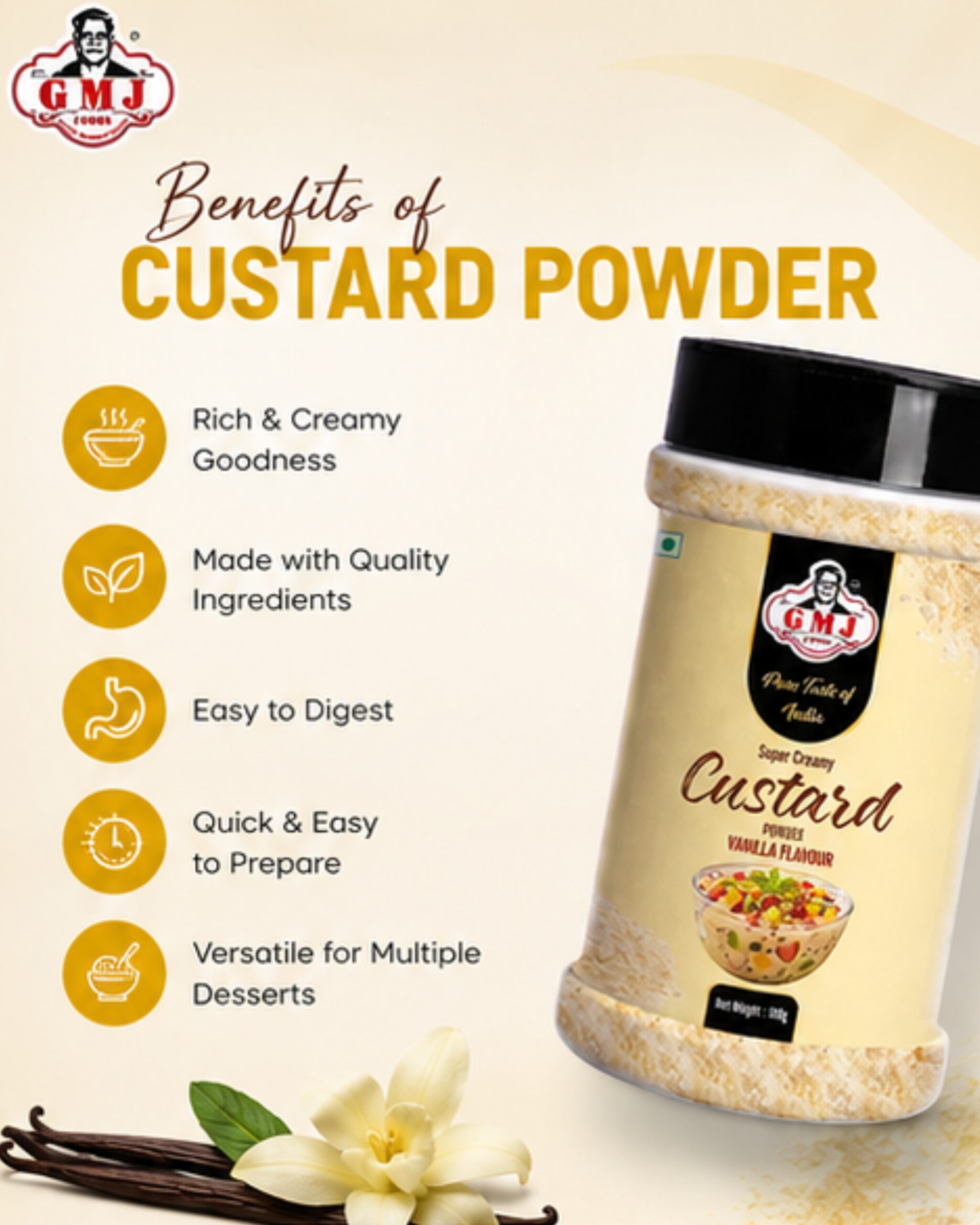 Custard Powder (100gm) - Image 7